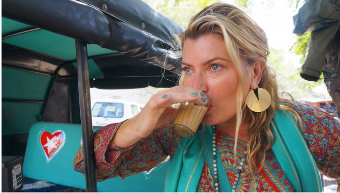 On a Whim, This Hippie Founder Packed Her Bags for India. Now, She's Made $35 Million Selling Chai Tea