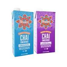 Load image into Gallery viewer, Fresh Ginger Chai Concentrate 2-Pack