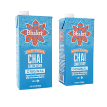 Load image into Gallery viewer, Fresh Ginger Chai Concentrate 2-Pack