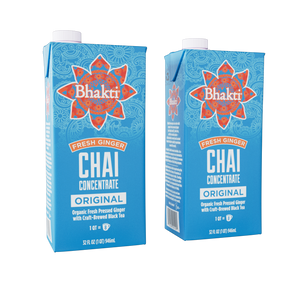 Fresh Ginger Chai Concentrate 2-Pack