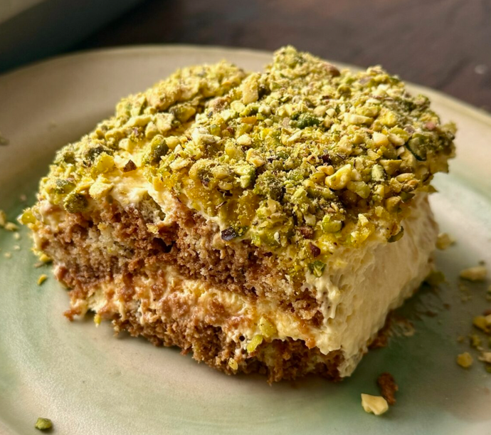 Chai Pistachio Tiramisu