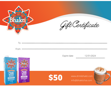 Load image into Gallery viewer, Bhakti Gift Certificate
