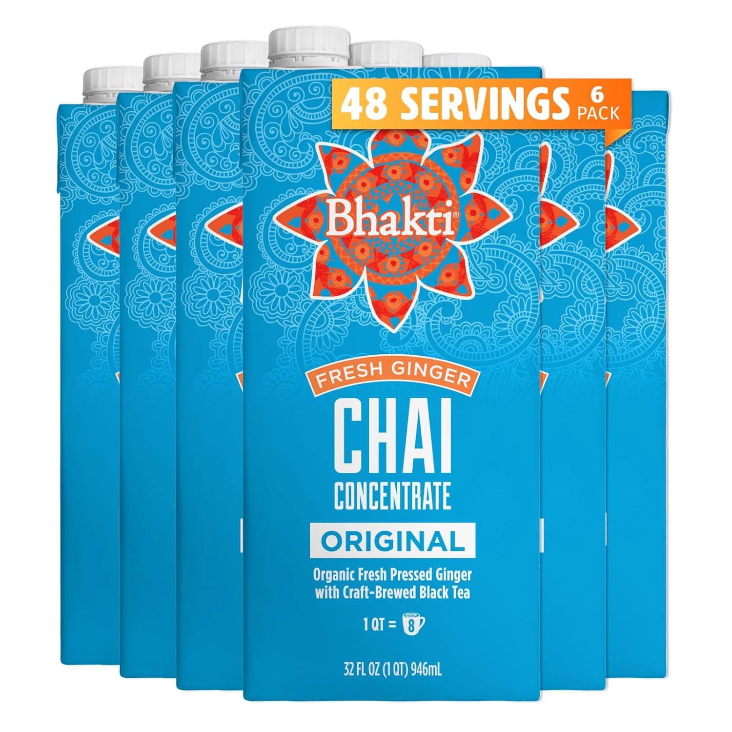 Premium Fresh Ginger Chai Concentrate – Bhakti